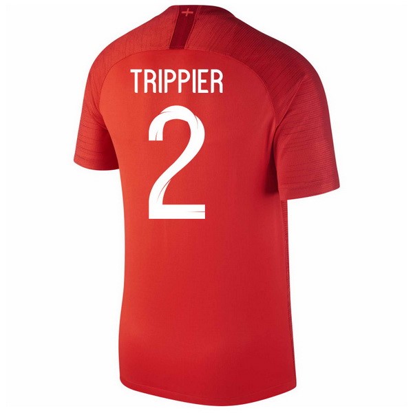 Camiseta Inglaterra 2ª Trippier 2018 Rojo